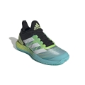 adidas Tennis Shoes Adizero Ubersonic 4 Clay/Sand Court Black/Blue/Green Women